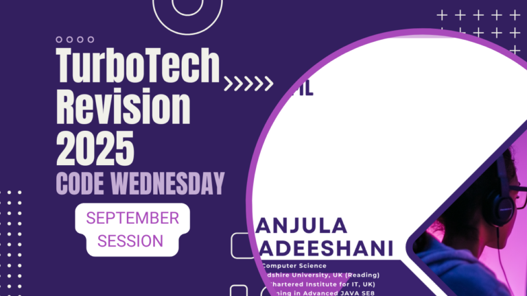 TurboTech | September Session | Code Wednesday