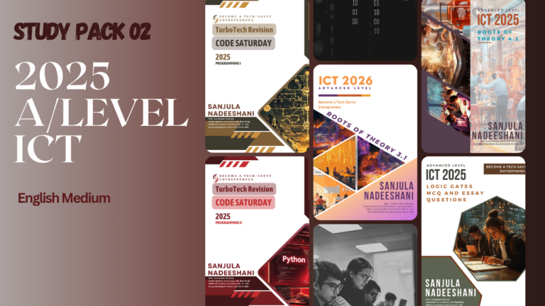 2025 A/Level ICT | Study Pack 02 | Programming