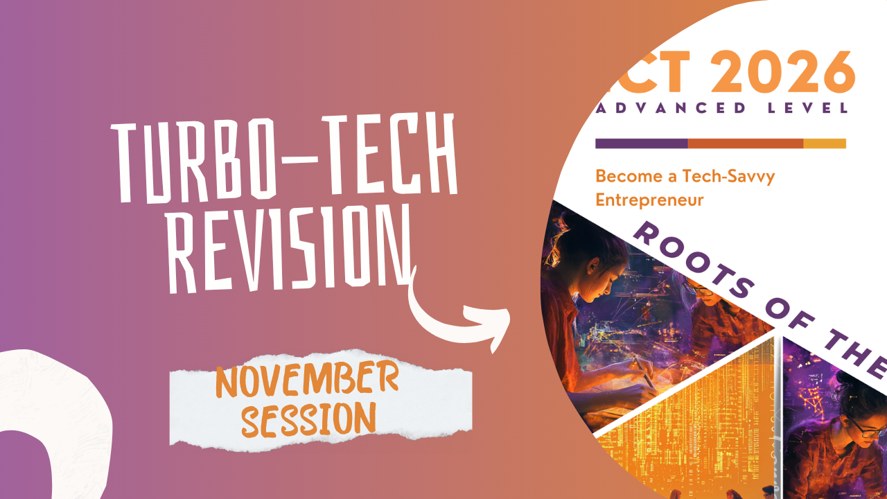 November Session | Turbo-Tech Revision 2026 | A/Level ICT
